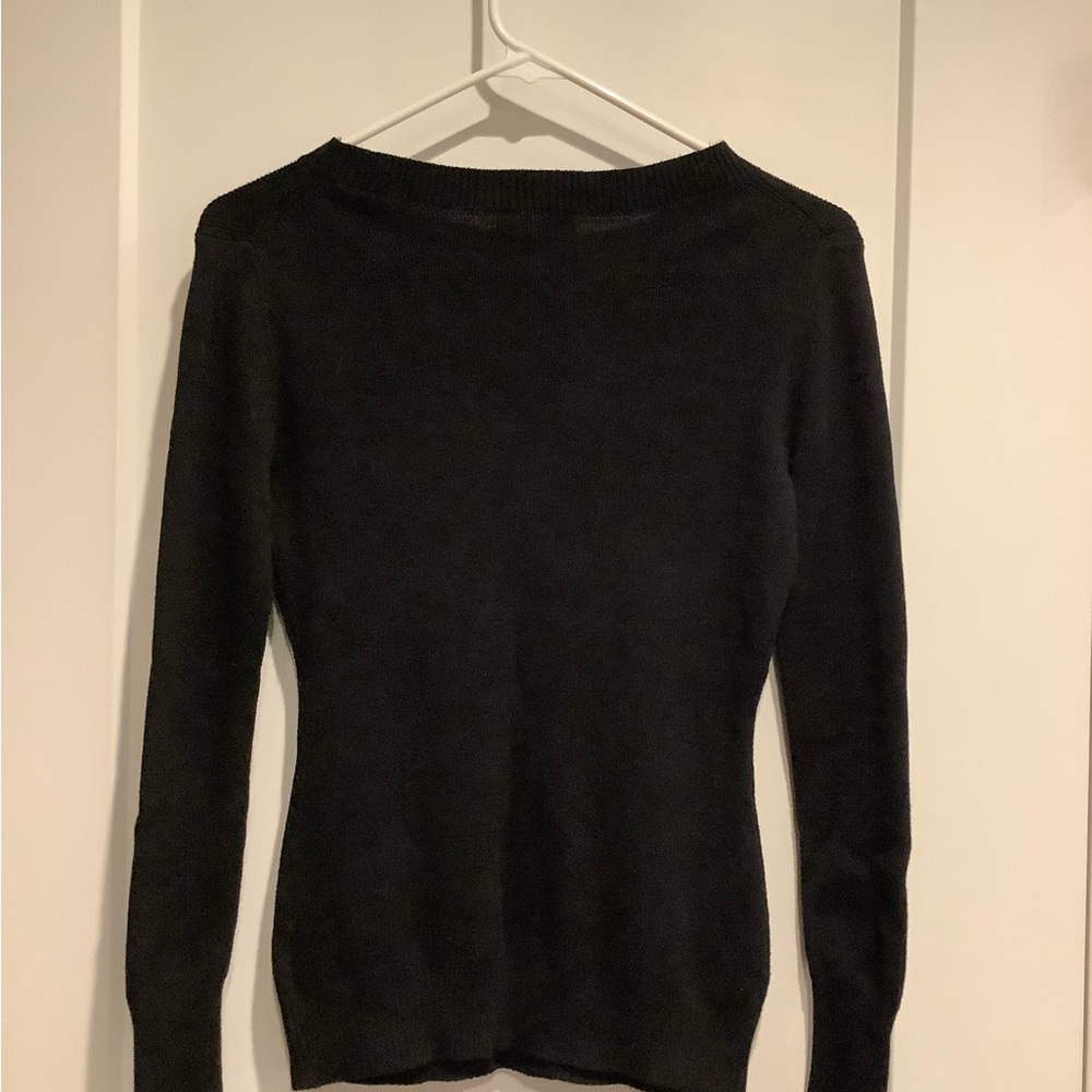 Express Black Crew Neck Sweater - Picture 2 of 5